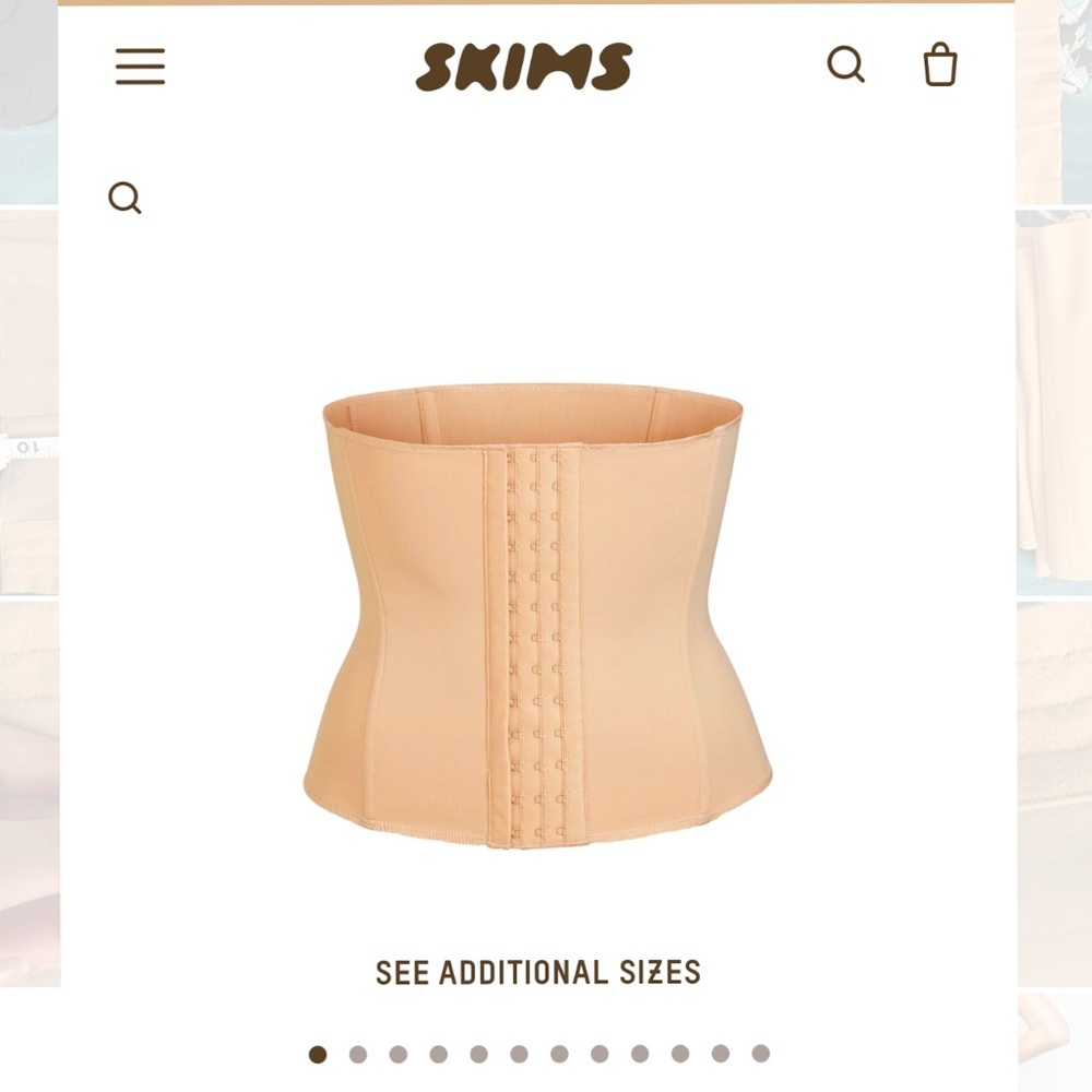 ♥️ Sale!!♥️
Hourglass waist trainer from SKIMS - size S